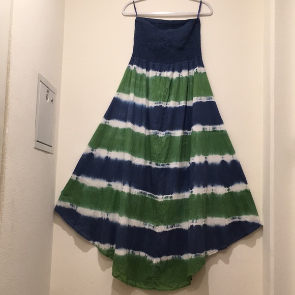 NWT Michael Michael Kors Tie-Dye Maxi Dress - Picture 6 of 15